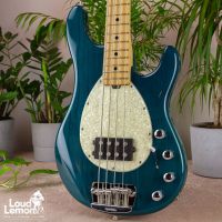 Ernie Ball Music Man Sterling 4 Trans Green 2001 USA бас-гитара