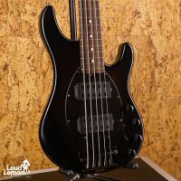 Ernie Ball Music Man Sterling 5 HH Stealth Black 2009 USA бас-гитара