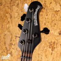 Ernie Ball Music Man Sterling 5 HH Stealth Black 2009 USA бас-гитара