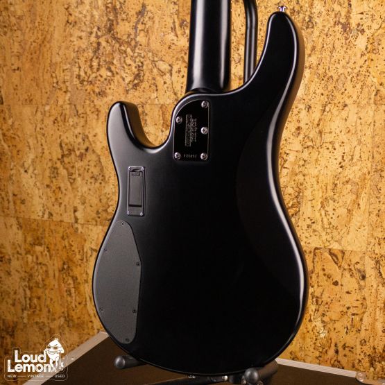 Ernie Ball Music Man Sterling 5 HH Stealth Black 2009 USA бас-гитара