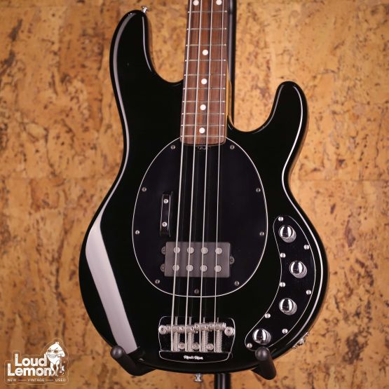 Ernie Ball Music Man StingRay 3 EQ H Black w/Matching Head 2005 USA бас-гитара