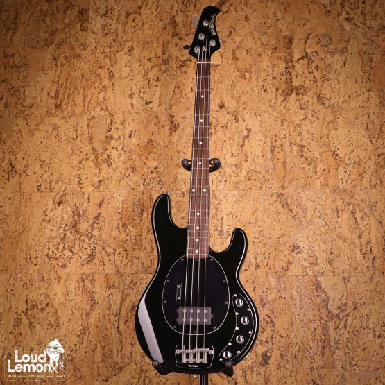 Ernie Ball Music Man StingRay 3 EQ H Black w/Matching Head 2005 USA бас-гитара
