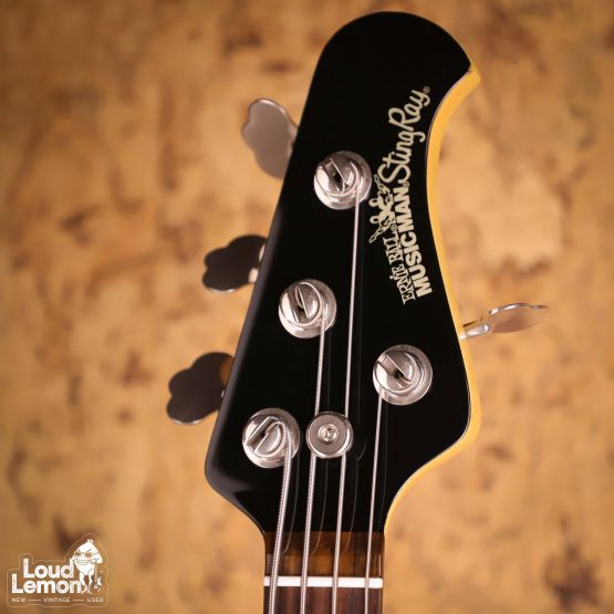 Ernie Ball Music Man StingRay 3 EQ H Black w/Matching Head 2005 USA бас-гитара