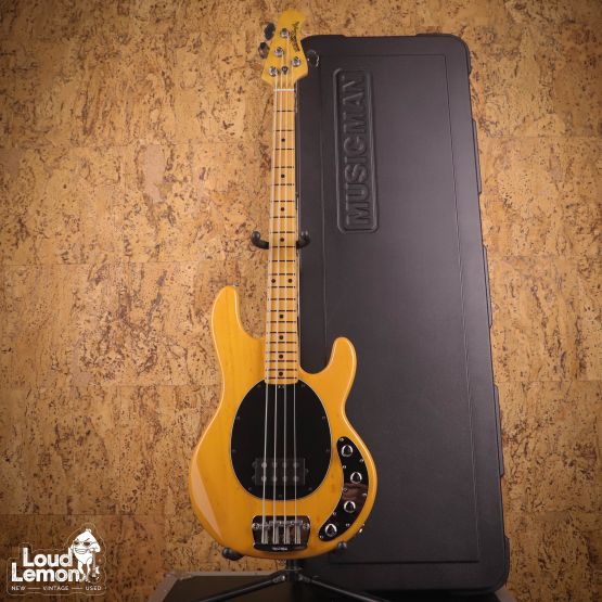 Ernie Ball Music Man StingRay 3 EQ H Natural 2001 USA бас-гитара