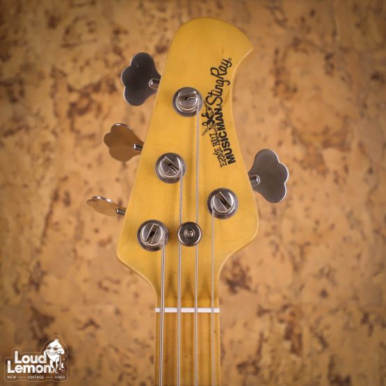 Ernie Ball Music Man StingRay 3 EQ H Natural 2001 USA бас-гитара