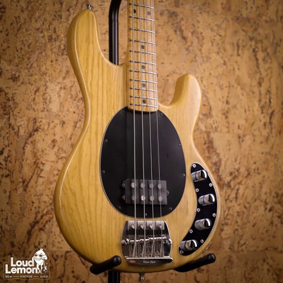 Ernie Ball Music Man StingRay 3 EQ Natural 1989 USA бас-гитара