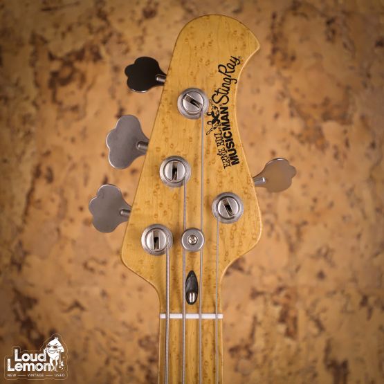 Ernie Ball Music Man StingRay 3 EQ Natural 1989 USA бас-гитара