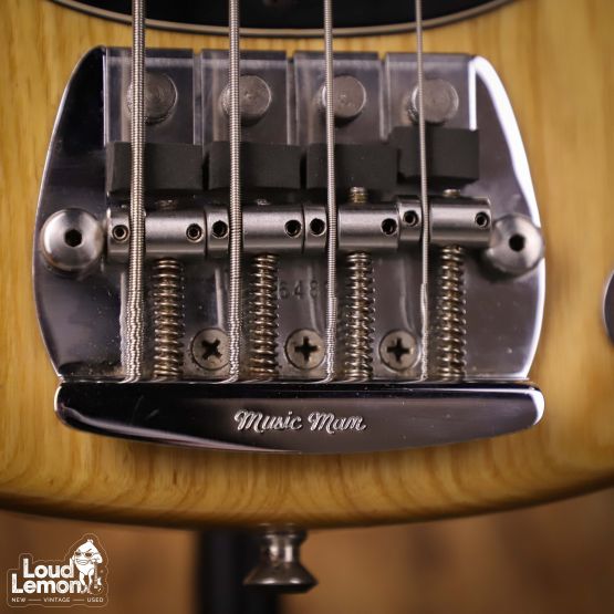 Ernie Ball Music Man StingRay 3 EQ Natural 1992 USA бас-гитара