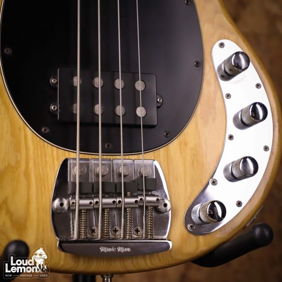 Ernie Ball Music Man StingRay 3 EQ Natural 1992 USA бас-гитара