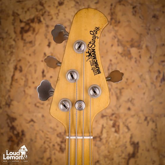 Ernie Ball Music Man StingRay 3 EQ Natural 1992 USA бас-гитара