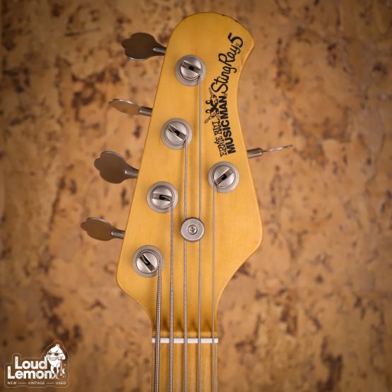 Ernie Ball Music Man StingRay 5 Black 1998 USA бас-гитара