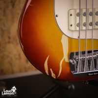 Ernie Ball Music Man StingRay 5 H Autumn Red Burst 2002 USA бас-гитара