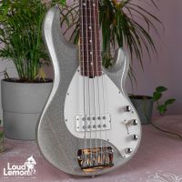 Music Man StingRay 5 H Silver Sparkle 2002 USA бас-гитара