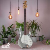 Music Man StingRay 5 H Silver Sparkle 2002 USA бас-гитара