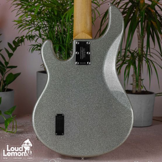 Music Man StingRay 5 H Silver Sparkle 2002 USA бас-гитара