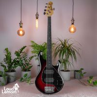Ernie Ball Music Man StingRay 5 HH Black Cherry Burst 2009 USA бас-гитара
