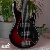 Ernie Ball Music Man StingRay 5 HH Black Cherry Burst 2009 USA бас-гитара