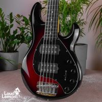 Ernie Ball Music Man StingRay 5 HH Black Cherry Burst 2009 USA бас-гитара