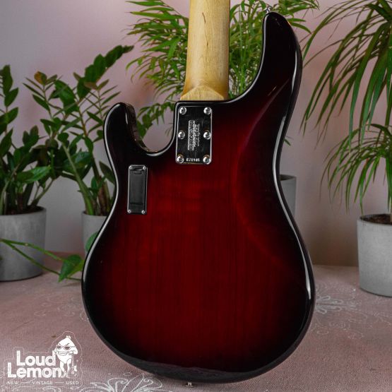 Ernie Ball Music Man StingRay 5 HH Black Cherry Burst 2009 USA бас-гитара