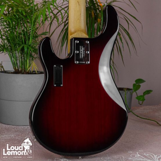 Ernie Ball Music Man StingRay 5 HH Black Cherry Burst 2009 USA бас-гитара