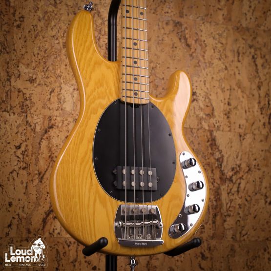 Ernie Ball Music Man StingRay EX 4 H Natural 1997 Japan бас-гитара