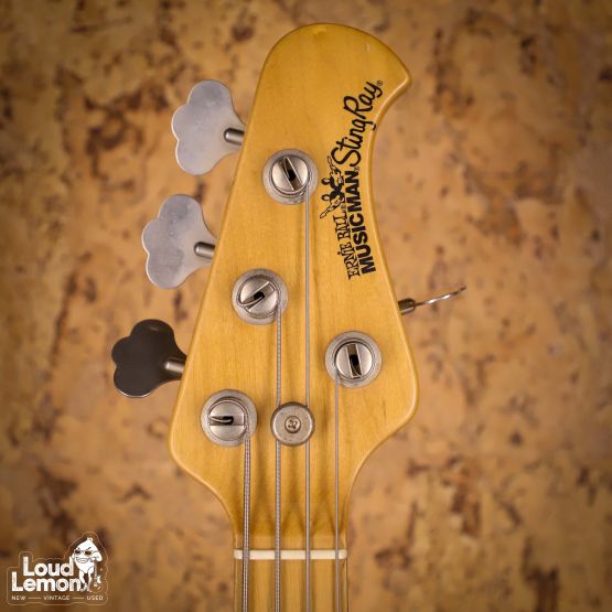 Ernie Ball Music Man StingRay EX 4 H Natural 1997 Japan бас-гитара