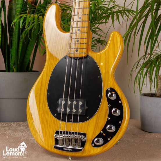 Ernie Ball Music Man StingRay EX 4 H Natural 2000 Japan бас-гитара