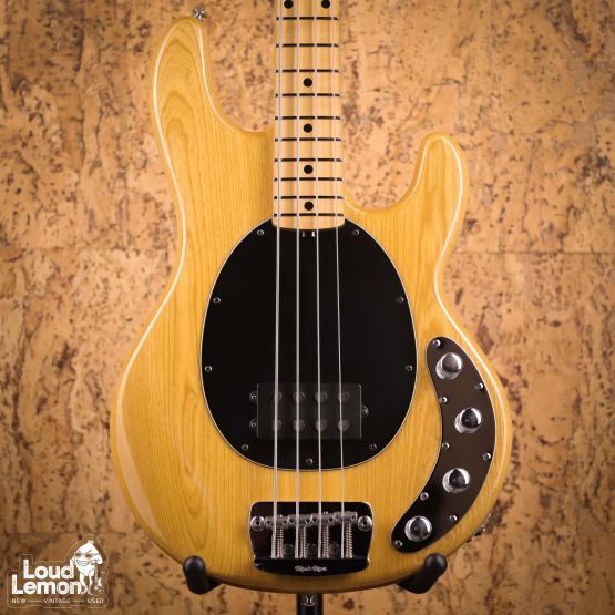 Ernie Ball Music Man StingRay EX 4 H Natural 2002 Japan бас-гитара