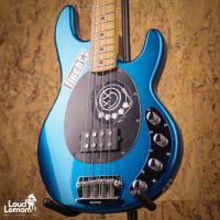 Ernie Ball Music Man StingRay EX 4 H Pearl Blue 2000 Japan бас-гитара