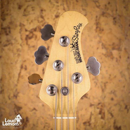 Ernie Ball Music Man StingRay EX 4 H Pearl Blue 2000 Japan бас-гитара