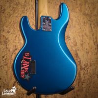 Ernie Ball Music Man StingRay EX 4 H Pearl Blue 2000 Japan бас-гитара