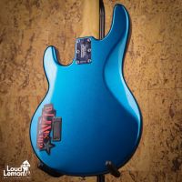 Ernie Ball Music Man StingRay EX 4 H Pearl Blue 2000 Japan бас-гитара