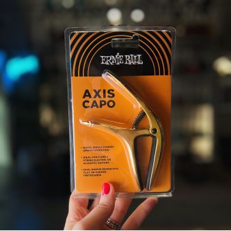 Ernie Ball 9603 Axis Capo Gold универсальный каподастр золотой