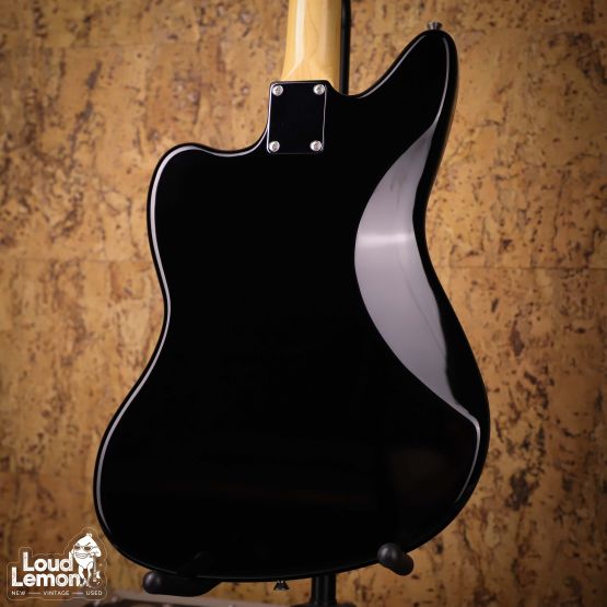 Fender 2021 Collection Traditional II 60s Jaguar Matching Head Black Japan электрогитара