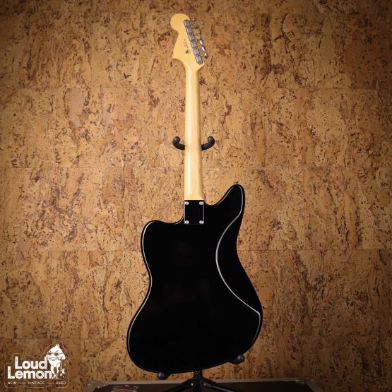 Fender 2021 Collection Traditional II 60s Jaguar Matching Head Black Japan электрогитара