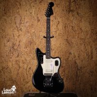 Fender 2021 Collection Traditional II 60s Jaguar Matching Head Black Japan электрогитара