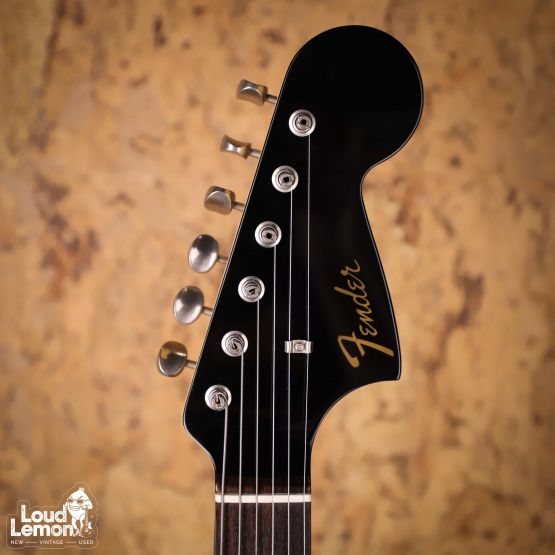 Fender 2021 Collection Traditional II 60s Jaguar Matching Head Black Japan электрогитара