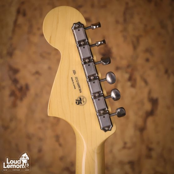 Fender 2021 Collection Traditional II 60s Jaguar Matching Head Black Japan электрогитара
