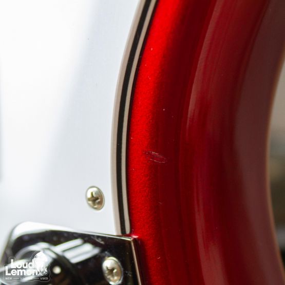 Fender 50th Anniversary Jazz Bass Candy Apple Red 2010 USA бас-гитара