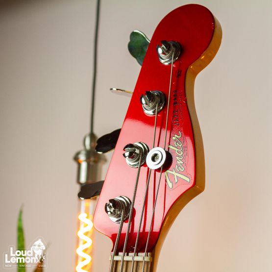 Fender 50th Anniversary Jazz Bass Candy Apple Red 2010 USA бас-гитара