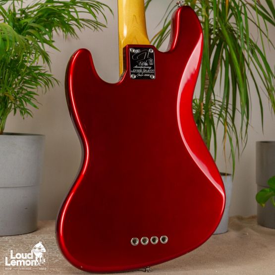 Fender 50th Anniversary Jazz Bass Candy Apple Red 2010 USA бас-гитара
