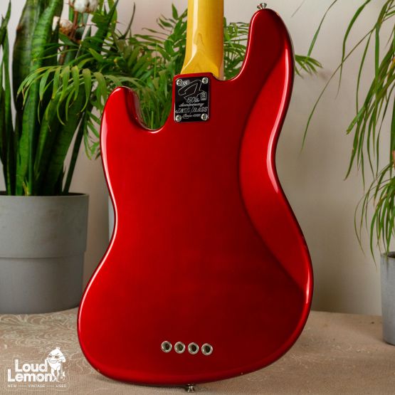 Fender 50th Anniversary Jazz Bass Candy Apple Red 2010 USA бас-гитара