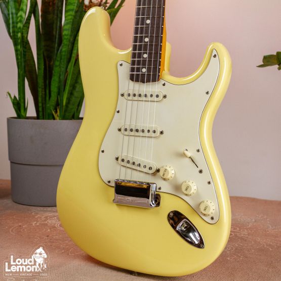 Fender 50th Anniversary U.S. Vintage Reissue '62 Stratocaster Vintage White 1996 USA электрогитара