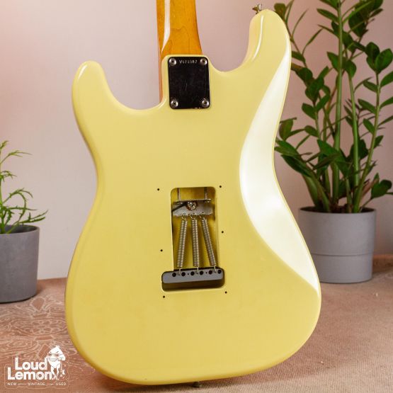 Fender 50th Anniversary U.S. Vintage Reissue '62 Stratocaster Vintage White 1996 USA электрогитара