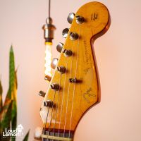 Fender 50th Anniversary U.S. Vintage Reissue '62 Stratocaster Vintage White 1996 USA электрогитара