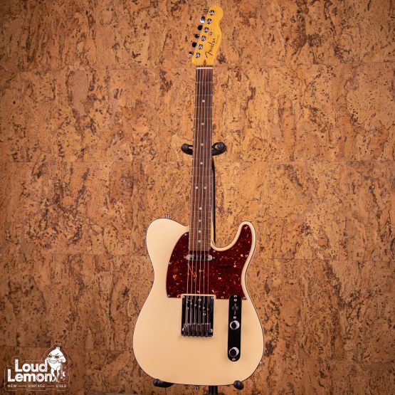 Fender 60th Anniversary American Deluxe Telecaster Olympic Pearl 2011 USA электрогитара