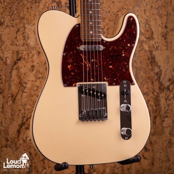 Fender 60th Anniversary American Deluxe Telecaster Olympic Pearl 2011 USA электрогитара