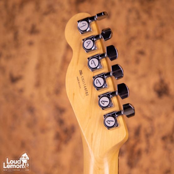 Fender 60th Anniversary American Deluxe Telecaster Olympic Pearl 2011 USA электрогитара
