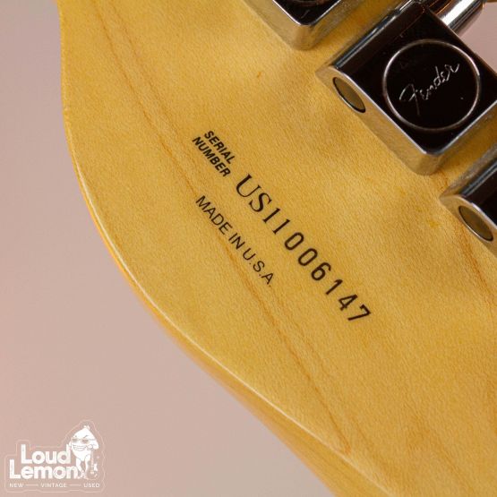 Fender 60th Anniversary American Special Telecaster Olympic White 2011 USA электрогитара