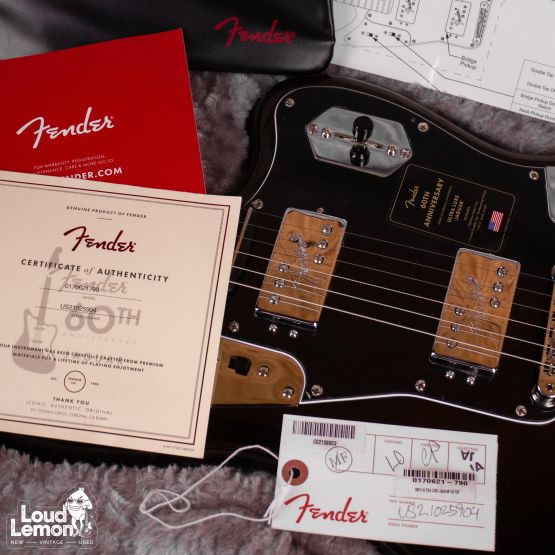 Fender 60th Anniversary Ultra Luxe Jaguar Texas Tea 2022 USA электрогитара
